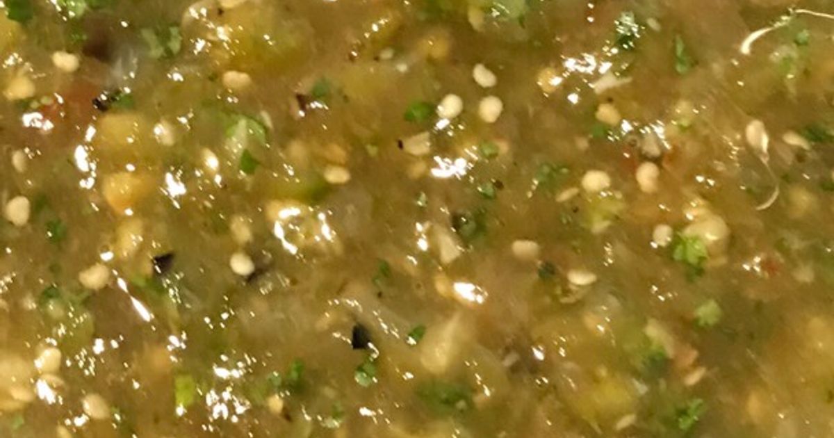 With Tomatillo Home Recipes Cookpad