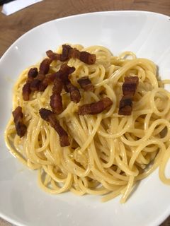 Una foto de Spaghetti Carbonara