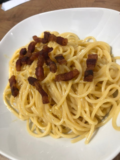 Una foto de Spaghetti Carbonara