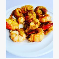Prawn In batter A picture of Prawn In batter.