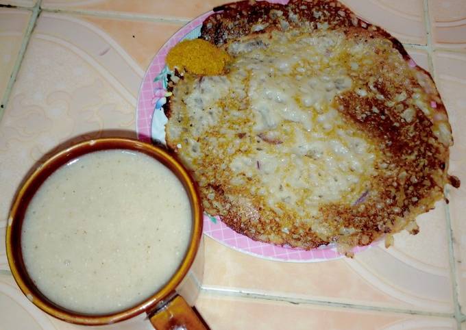 Recipe of Favorite Wainar flour and kunu