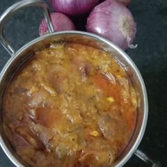 Malai Pyaj Curry A picture of Malai Pyaj Curry.