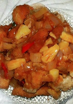 Foto resep Ayam fillet crispy pedas asam manis