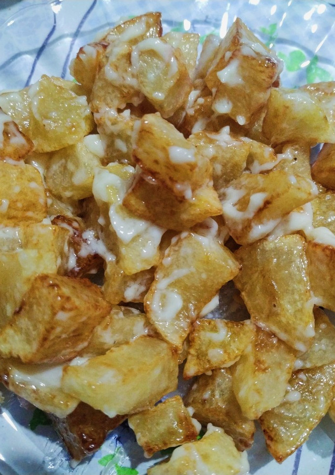 Una foto de Patatas con alioli