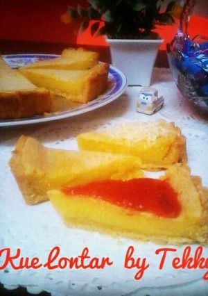 Foto resep Kue Lontar aneka topping