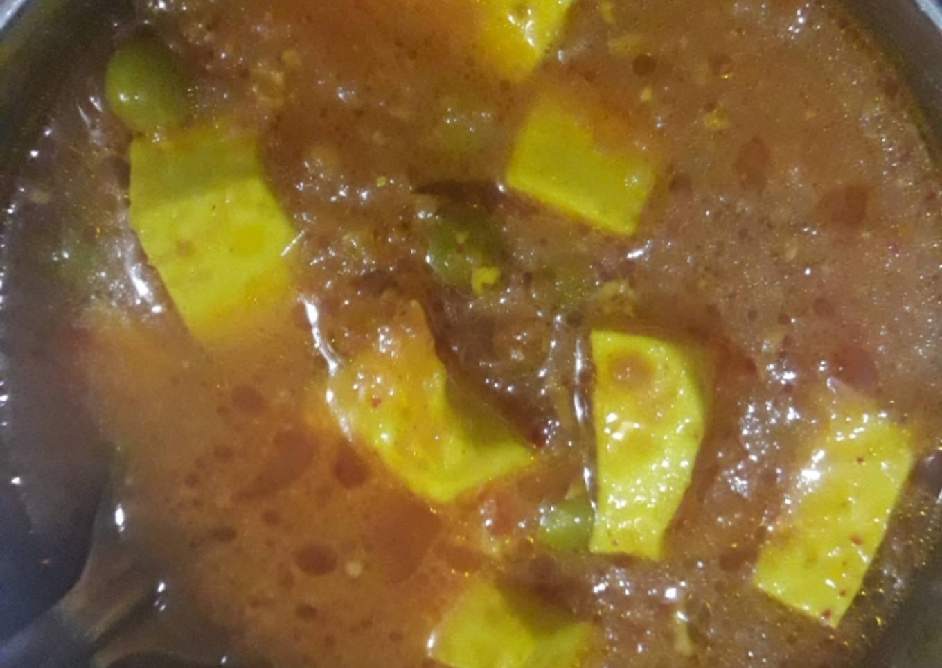 Matar paneer
