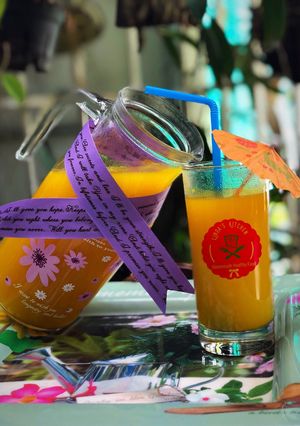 Hình của món Sữa bí ngô, khoai lang giảm cân, thanh nhiệt!.