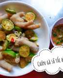 Chân gà sả tắc