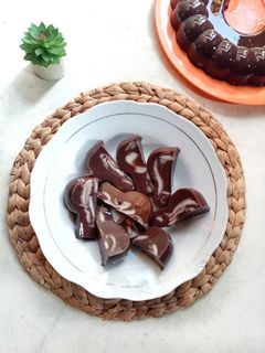 Foto resep Puding Cokelat Kelapa Muda