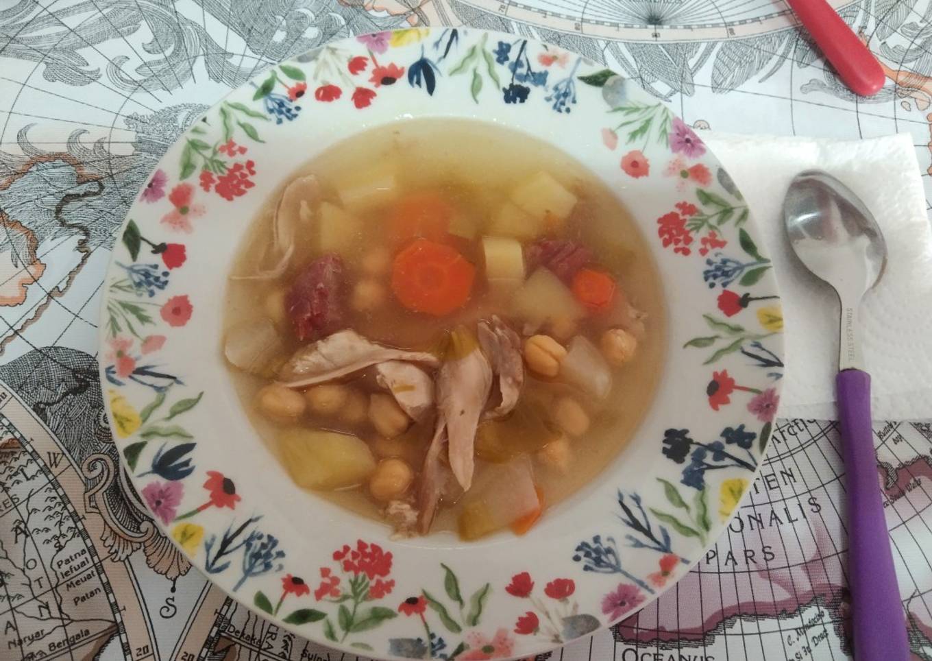 Puchero🥣 en moulinex maxichef