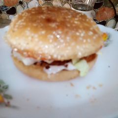 A picture of Chicken Petty Burger 🍔.