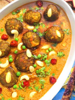 A picture of Palak Paneer Kofta Curry.