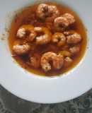 Langostinos al pilpil