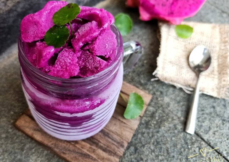 Dragon Bann Ice Cream (Dragon Fruit - Banana)π