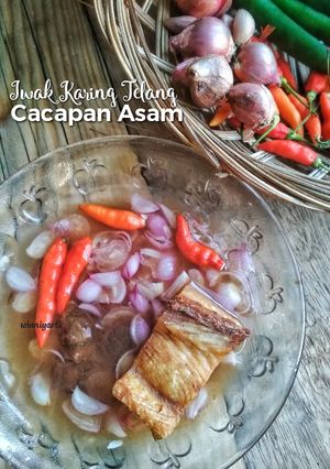 Foto resep Iwak Karing Telang Cacapan Asam