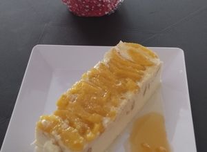 Una foto de Postre fácil con piña