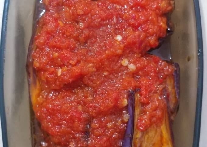 Resep (193) Terong Balado yang Enak Banget