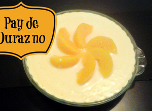 Una foto de Pay Helado de Durazno
