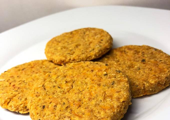 Hamburguesas de calabaza y garbanzos 🍴