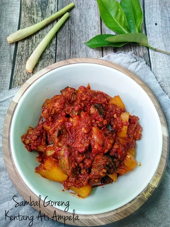 Cara Sederhana Membuat Resep  Sambal goreng kentang ati ampela yang Lezat Sekali, Lezat