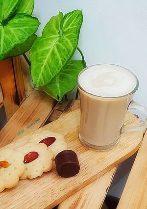 عکسی از دستور شیر قهوه شکلاتی