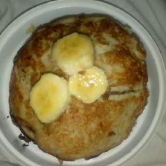 A picture of Banana egg pancake# 5 ingredients or less contest#.