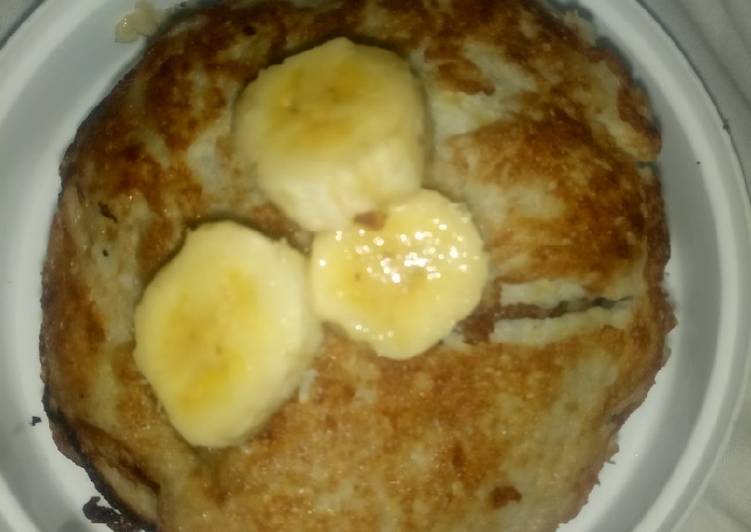 Banana egg pancake# 5 ingredients or less contest#