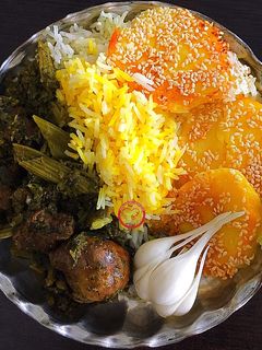 عکسی از دستور خورش کرفس