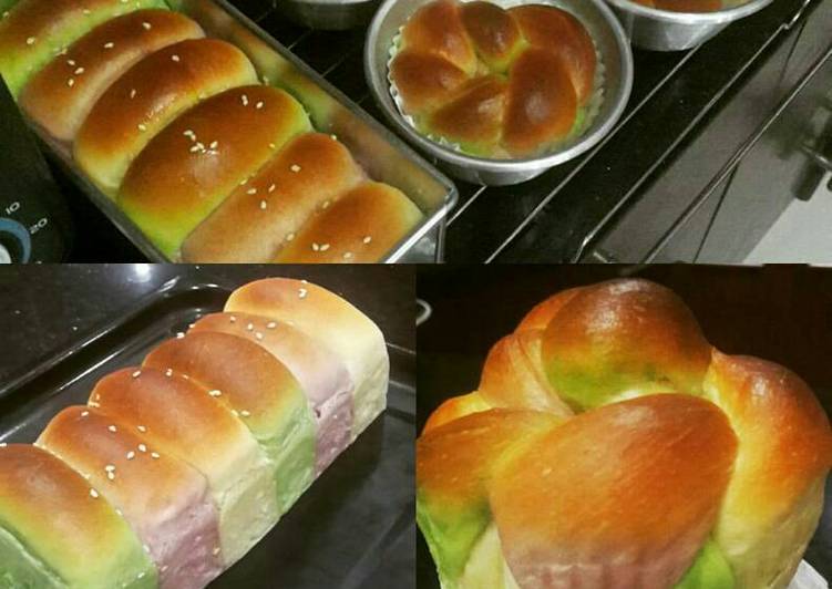 Roti Sobek Empuk Hokkaido metode tangzhong