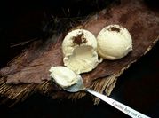 Una foto de helado de cafe