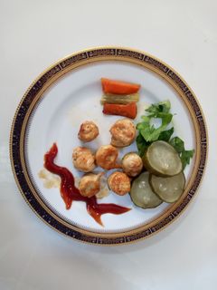 عکسی از دستور جوجه رولی حلزونی🐌