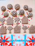 Galletitas endulzadas con GLICINA ♥️Galletas de almendra, canela y jengibre fresco, sin gluten 🍪🎄