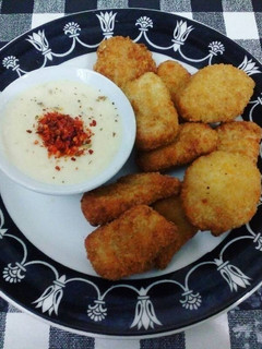 Foto resep Chicken nugget with creamy dipping sauce
