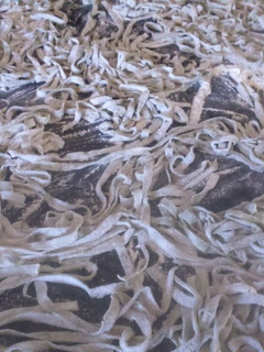 Una foto de Fideos de acelga