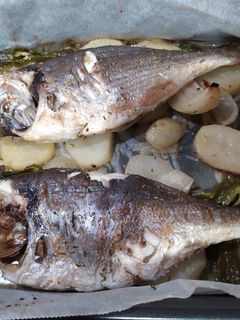 Una foto de Dorada al horno
