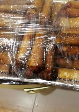 A picture of Spring rolls.