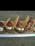 Tapas de surimi con salsa acevichada peruana