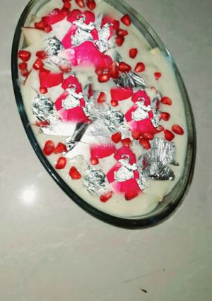 व्रत वाला कस्टर्ड (Vrat Wala Custard recipe in Hindi) रेसिपी मुख्य फोटो