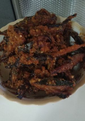 Foto resep Ikan Asar Saos Pedas