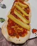 Lingua di pizza in friggitrice ad aria