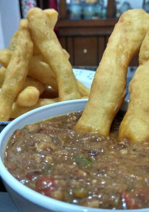 Foto resep Cahkwe Dengan Saus Spesial