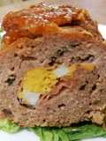 Polpettone ripieno con Uova Sode e Prosciutto Cotto al Forno