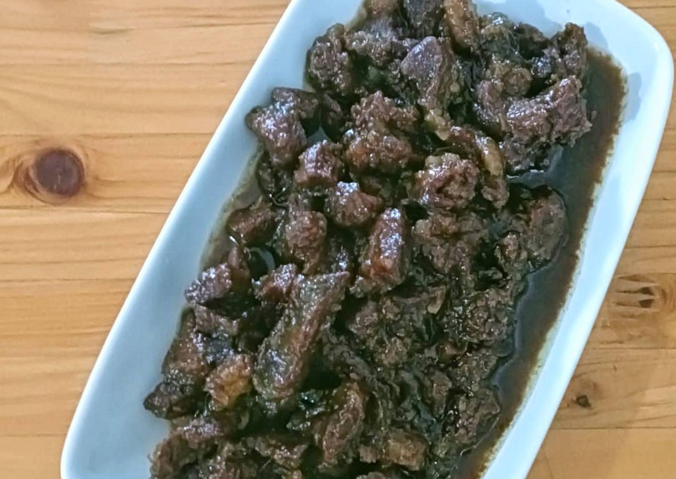 Gula Asem Daging Kambing