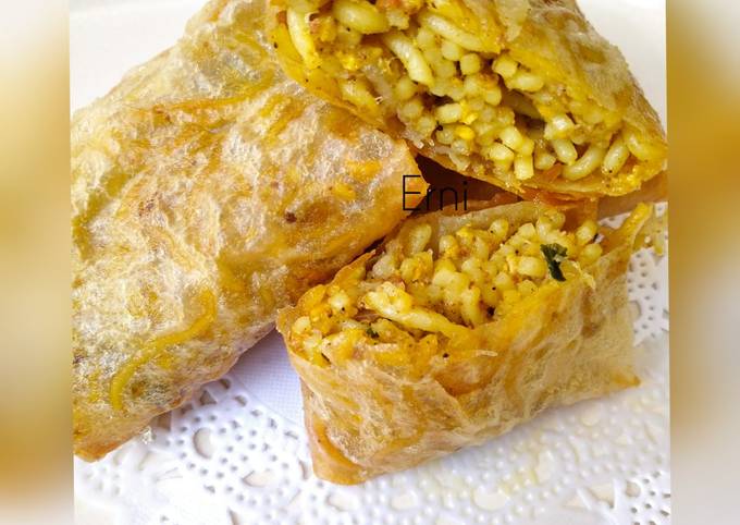 Resep Martabak mie telur kornet bumbu Kare yang Bisa Manjain Lidah