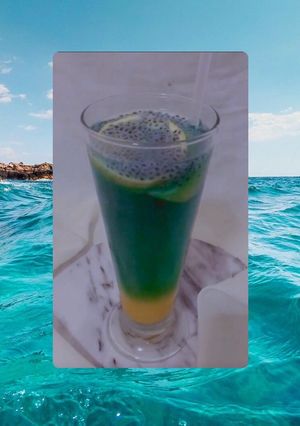 Foto resep Blue Ocean (mengandung alkohol)
