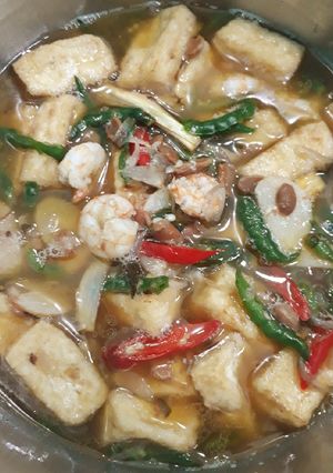 Foto resep Tauco Udang Tahu