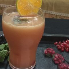 A picture of Pomegranate-Orange-Ginger -Cooler.