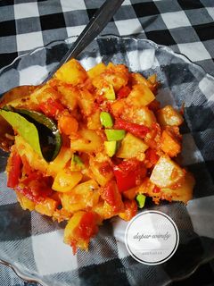 Foto resep Balado Kentang Wortel Pete