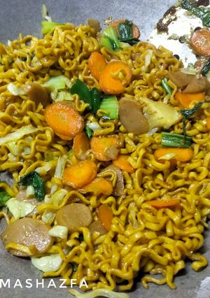 Foto resep Mie goreng sosis