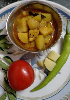 બટેટા નુ શાક(Bateta Shaak Recipe in Gujarati) રેસીપી મુખ્ય ફોટો